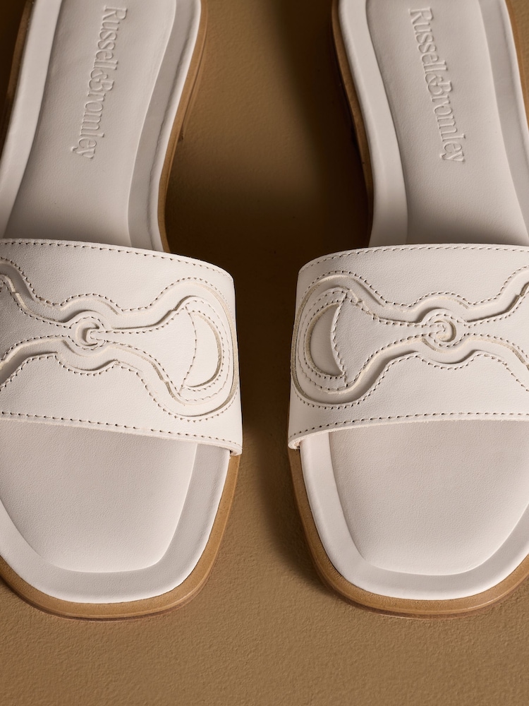 ניטרלי - Russell & Bromley סנדלי מיול, דגם Newby - תמונה 7 מתוך 7