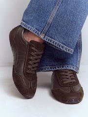 Boden Brown Delphine Slim Sole Trainers - Image 1 of 5