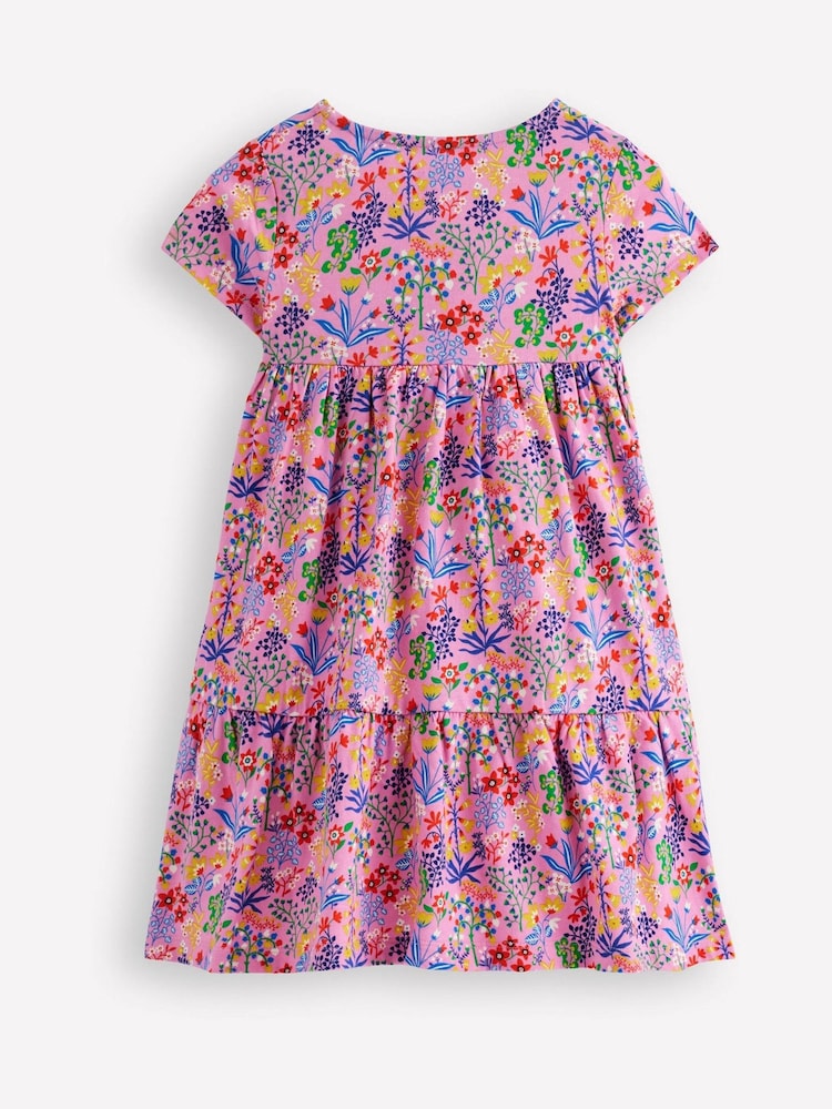 Boden Pink Ariel Twirly Jersey Dress - Image 2 of 3