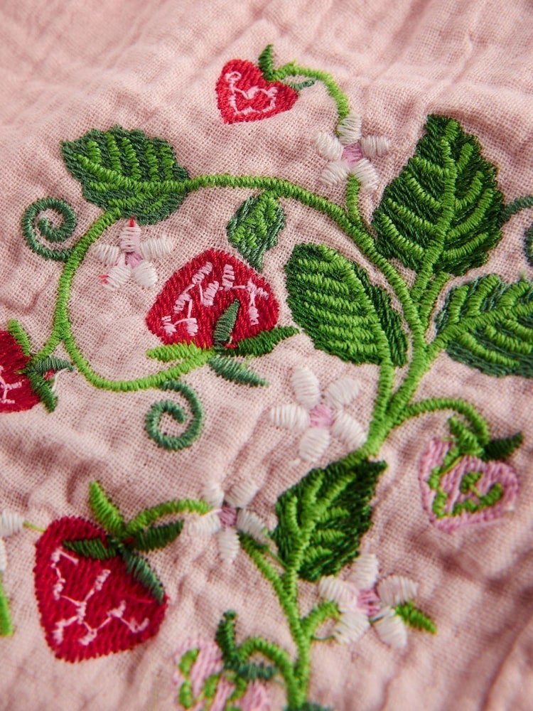 Boden Pink Frill Woven Shorts - Image 3 of 3