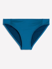 Boden Blue Classic Ruched Bikini Bottoms - Image 6 of 7