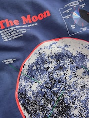 Boden Blue Glow In The Dark T-Shirt - Image 3 of 3