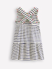 Boden Blue Jersey Cross-Back Dress - Image 2 of 3