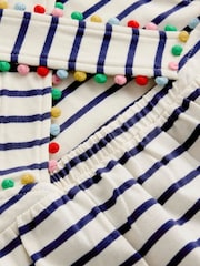 Boden Blue Jersey Cross-Back Dress - Image 3 of 3