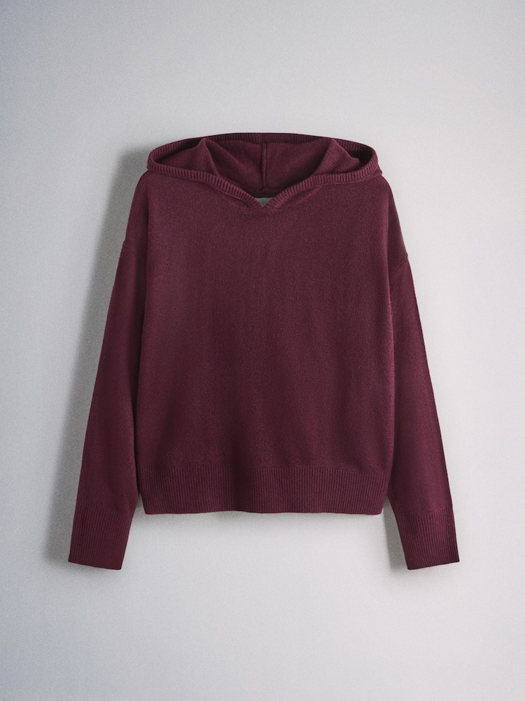 The Set Hoodies And Joggers Set Burgundy Red - Image 2 of 5