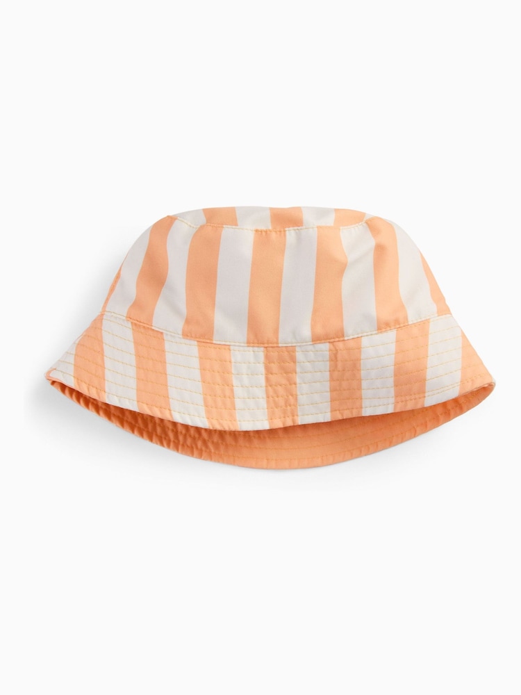 KIDLY by MORI Orange Soft And Lightweight Bucket Hat - Image 2 of 2