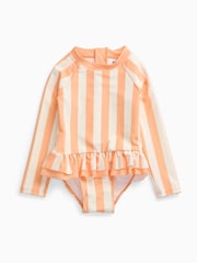 KIDLY by MORI Frilled Long Sleeve Sunsafe Swimsuit - Bild 4 von 5