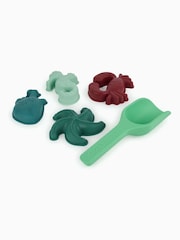 KIDLY by MORI Green Foldaway Bucket Spade & Sand Mould Beach Toy Set - Image 2 of 4