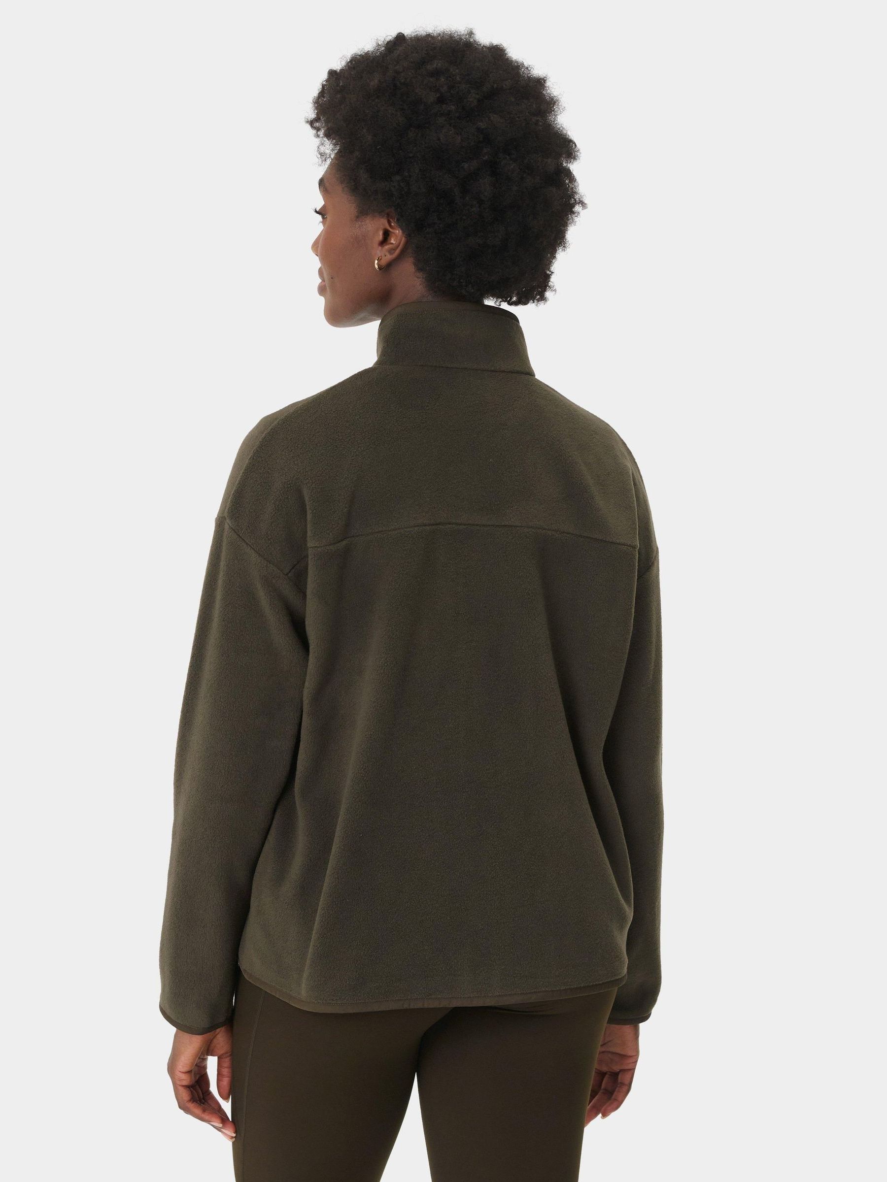 Buy Sweaty Betty Green Mallow Zip Through Fleece from Next USA