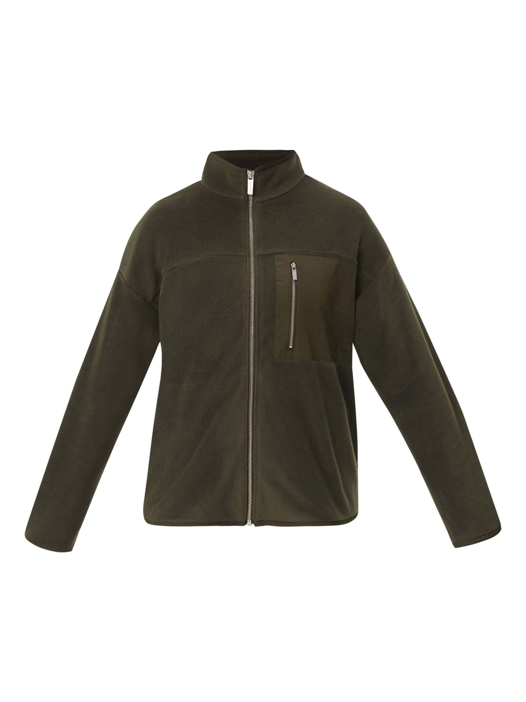 Buy Sweaty Betty Green Mallow Zip Through Fleece from Next USA