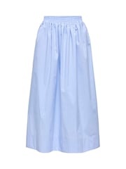 JDY Blue Midi And White Stripe Skirt - Image 5 of 6