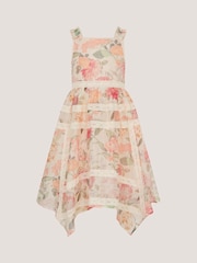 فستان Kelis بدانتيل ونقشة زهور بحافة Hanky من Monsoon - Image 1 of 3