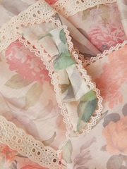 فستان Kelis بدانتيل ونقشة زهور بحافة Hanky من Monsoon - Image 3 of 3