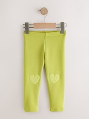 Pink/Purple/Brights Cosy Fleece Lined Leggings 4 Pack (3mths-7yrs) - Image 4 of 8