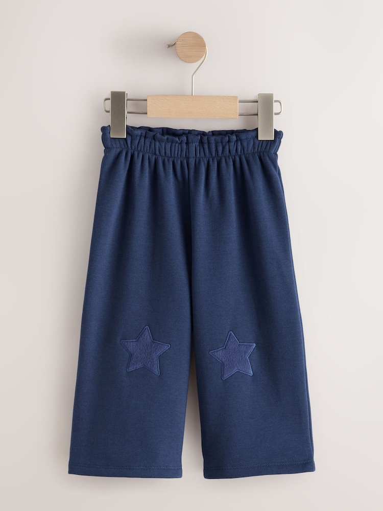 Navy/ Pink/ Green Cosy Barrel Trousers 3 Pack (3mths-7yrs) - Image 2 of 7