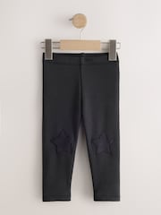 Noir/Bleu/Rose - Leggings doublés en polaire douce 4 paquet (3mois-7ans) - Image 5 sur 8