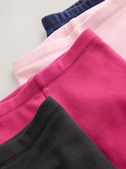 Noir/Bleu/Rose - Leggings doublés en polaire douce 4 paquet (3mois-7ans) - Image 8 sur 8