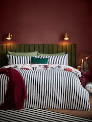 Furn Oatmilk Trick or Treat Reversible Duvet Cover and Pillowcase Set - Image 2 of 4