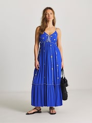 JD Williams Mirror Trims Maxi Beach Dress - Bild 1 von 4