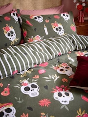 Furn Day of the Dead Tvåsidig Påslakan och Örngottset - Bild 3 av 4