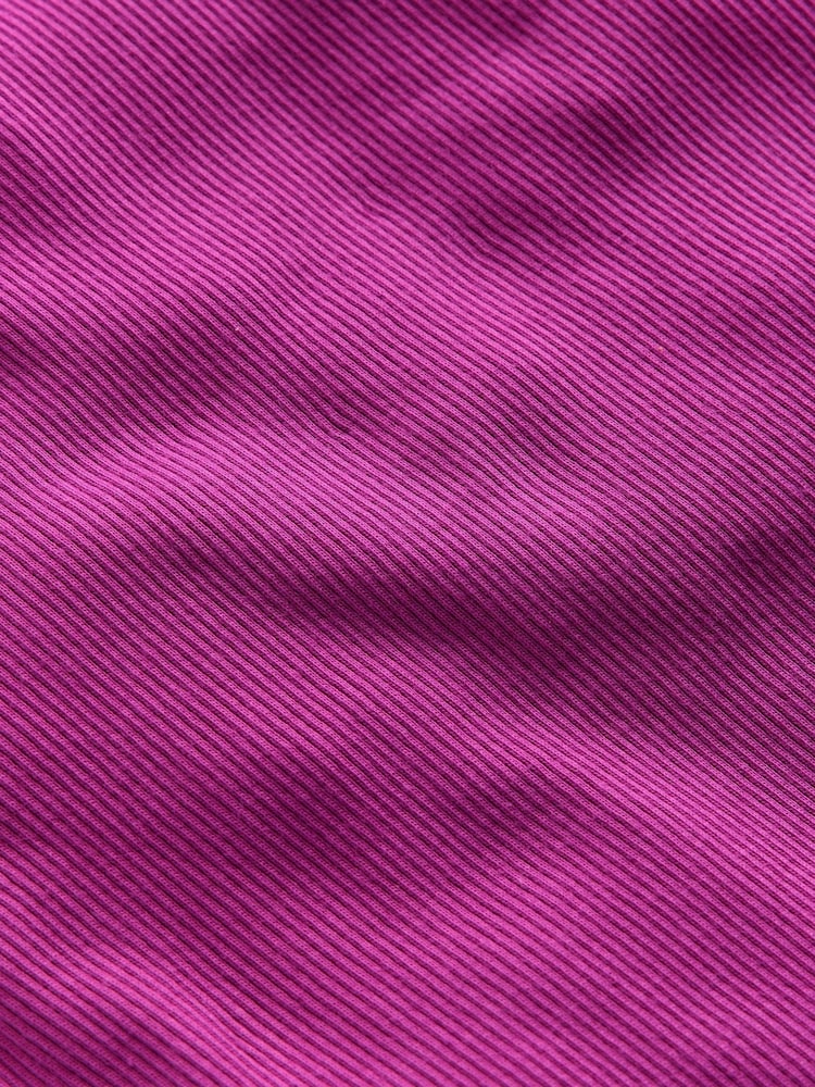 Boden Purple Ribbed Lace Trim Vest - Image 3 of 3