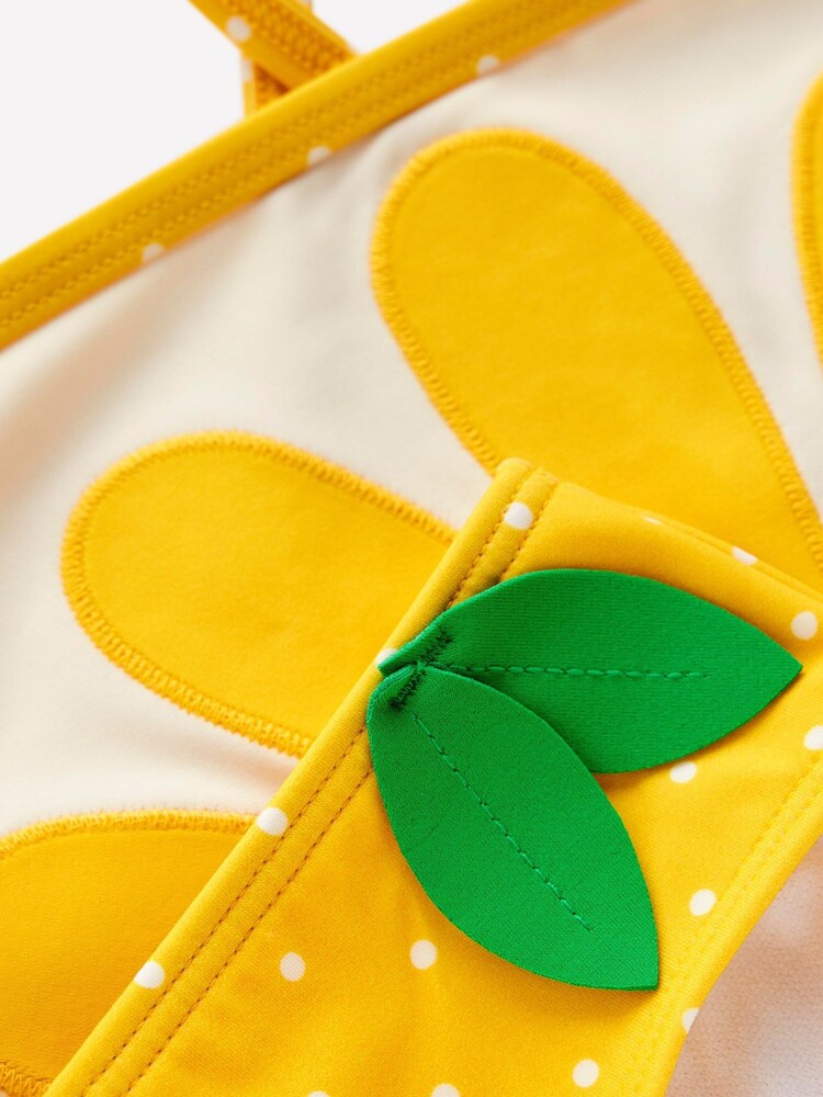 Boden Yellow Logo Cross Back Bikini - Image 3 of 3