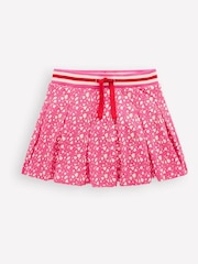 Boden Pink Pleated Jersey Skort - Image 1 of 4