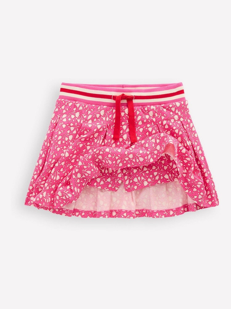 Boden Pink Pleated Jersey Skort - Image 4 of 4 Boden Pink Pleated Jersey Skort - Image 4 of 4
