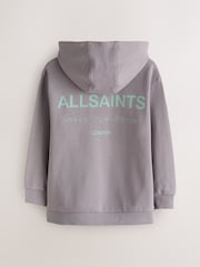 smALLSAINTS Purple Underground Oversized Pullover Hoodie - Image 9 of 13