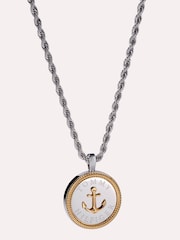 Tommy Hilfiger Silver Tone Nautical Stainless Steel Necklace - Image 3 of 3