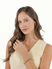 BOSS Gold Tone Fiora IP Bracelet - Image 2 of 5