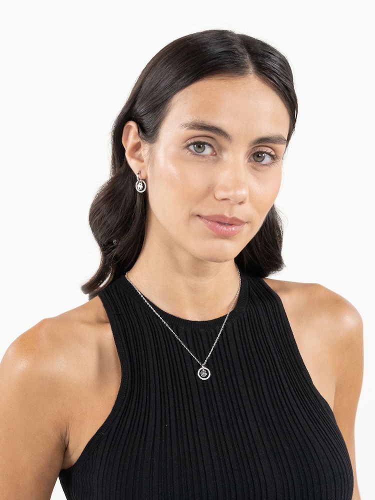 BOSS Silver Tone Double Divine Stainless Steel Necklace - Image 2 of 5