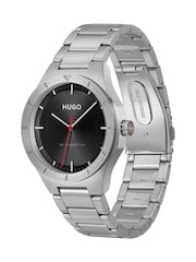 HUGO Silver Stainless Steel Bracelet Watch - Image 5 of 5