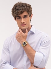 Tommy Hilfiger Gold Plated Bracelet Watch - Image 2 of 5