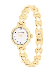 COACH White Iris  Plated Bracelet Watch - Image 1 of 4