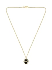 BOSS Gold Tone North IP Necklace - Image 3 of 6