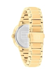 Tommy Hilfiger Gold Plated Bracelet Watch - Image 2 of 3