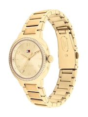 Tommy Hilfiger Gold Plated Bracelet Watch - Image 3 of 3