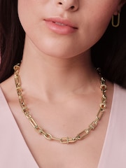 Olivia Burton Gold Tone IP Anchor Link Necklace - Image 3 of 4