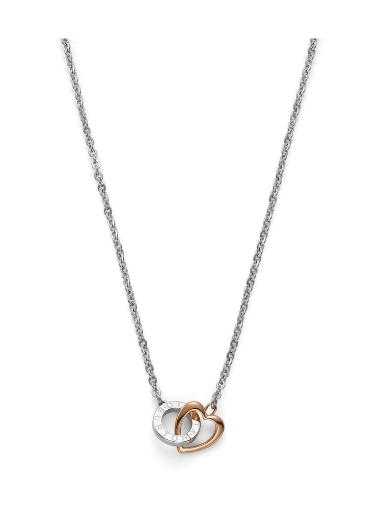 Olivia Burton Gold Tone IP Kindred Interlink Necklace - Image 1 of 5