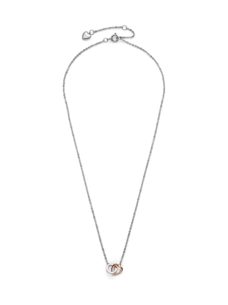 Olivia Burton Gold Tone IP Kindred Interlink Necklace - Image 2 of 5
