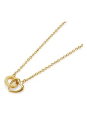 Olivia Burton Gold Tone IP Kindred Interlink Necklace - Image 3 of 5