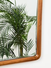 Oliver Bonas Brown Mateu Mango Wood Wall Mirror - Image 2 of 4