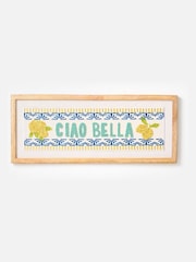 Oliver Bonas Yellow Ciao Bella Beaded Wall Art - Image 2 of 4