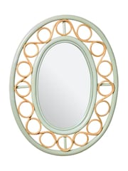 Oliver Bonas Sage Vero Oval Loop Wall Mirror - Image 4 of 4
