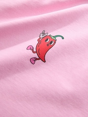 Pink Chilli Boxy Graphic T-Shirt (3-16yrs) - Image 3 of 4