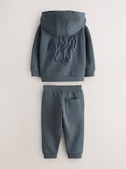 smALLSAINTS Mid Blue Orlando Hoodie and Joggers Younger Set - Image 11 of 17
