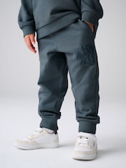 smALLSAINTS Mid Blue Orlando Hoodie and Joggers Younger Set - Image 4 of 17