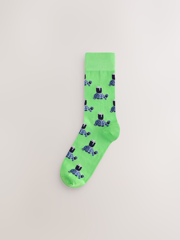 Bright Guinness Pattern Socks 3 Pack - Image 2 of 6 Bright Guinness Pattern Socks 3 Pack - Image 2 of 6