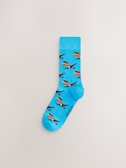 Bright Guinness Pattern Socks 3 Pack - Image 3 of 6
